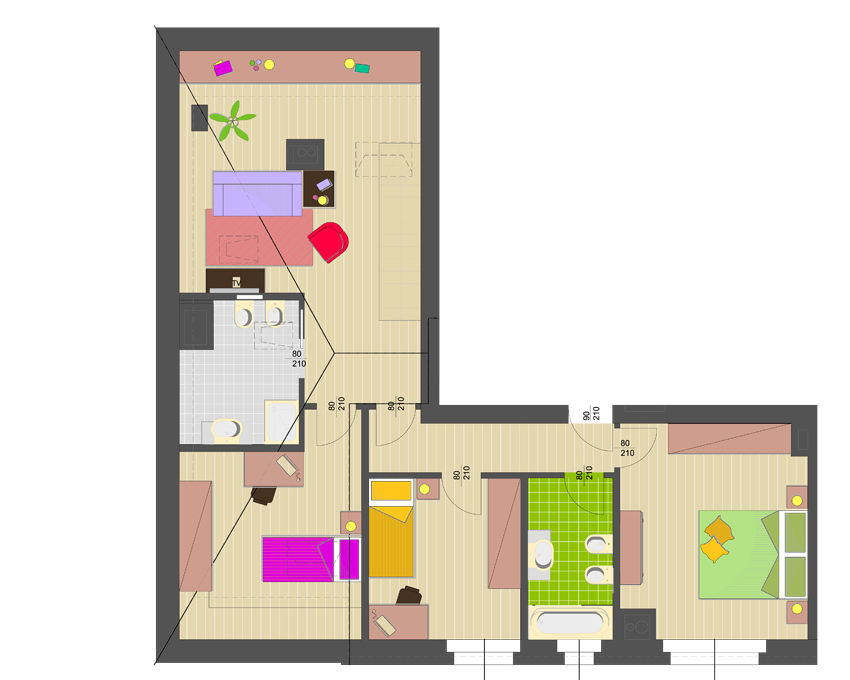Attico in promozione - precotto Attico in promozione - Residenza Esiodo - Precotto