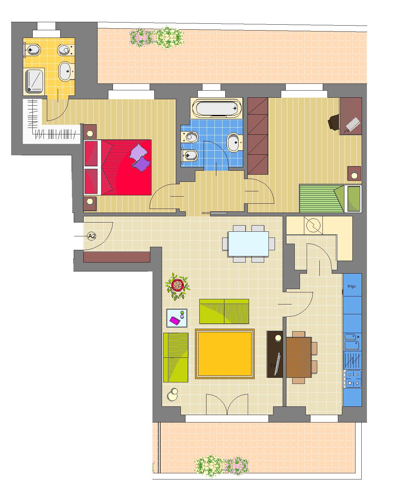 Trilocale - Residenza Esiodo - Precotto vendita trilocali precotto