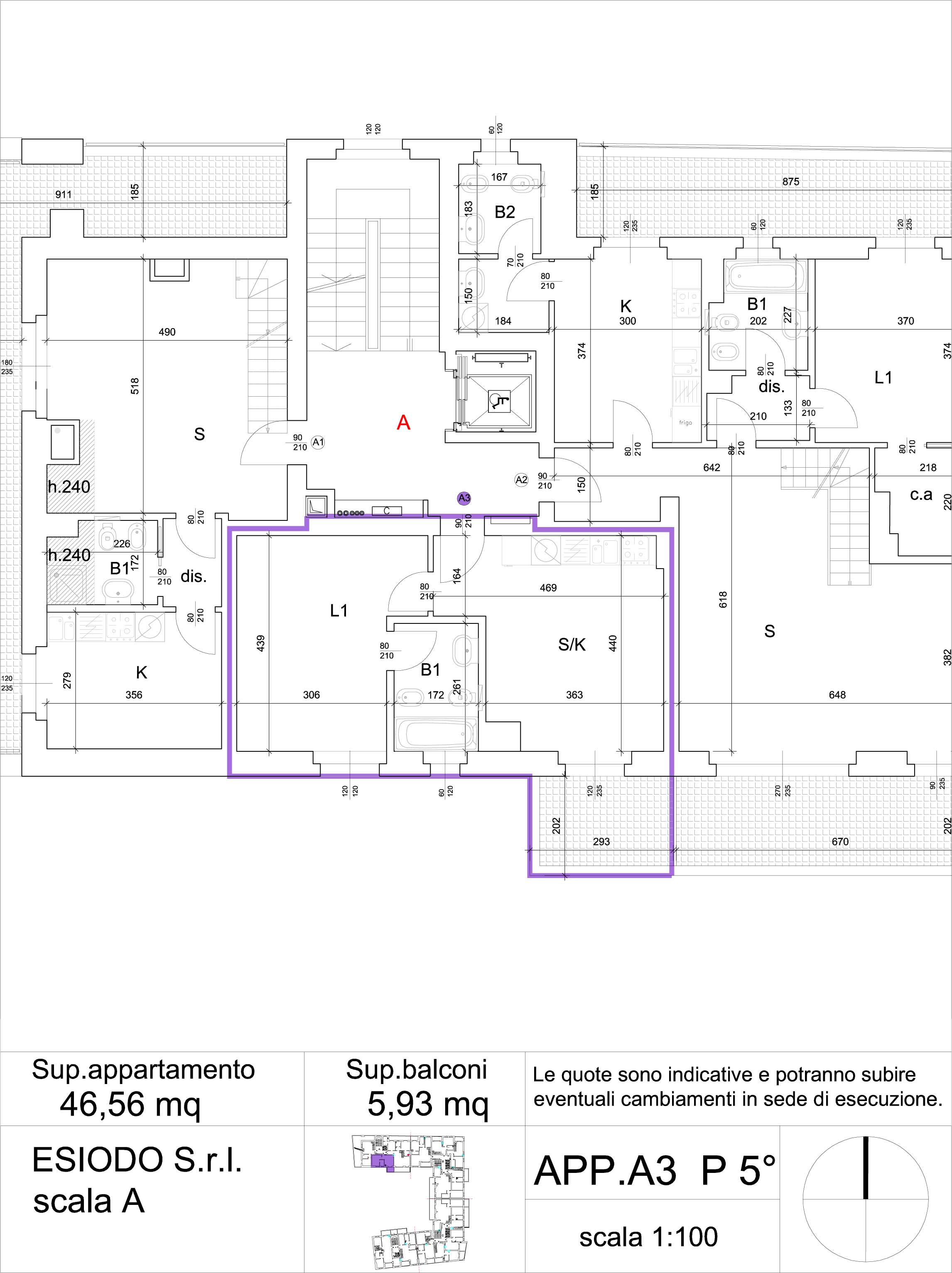 bilocale - Residenza esiodo -  appartamenti precotto