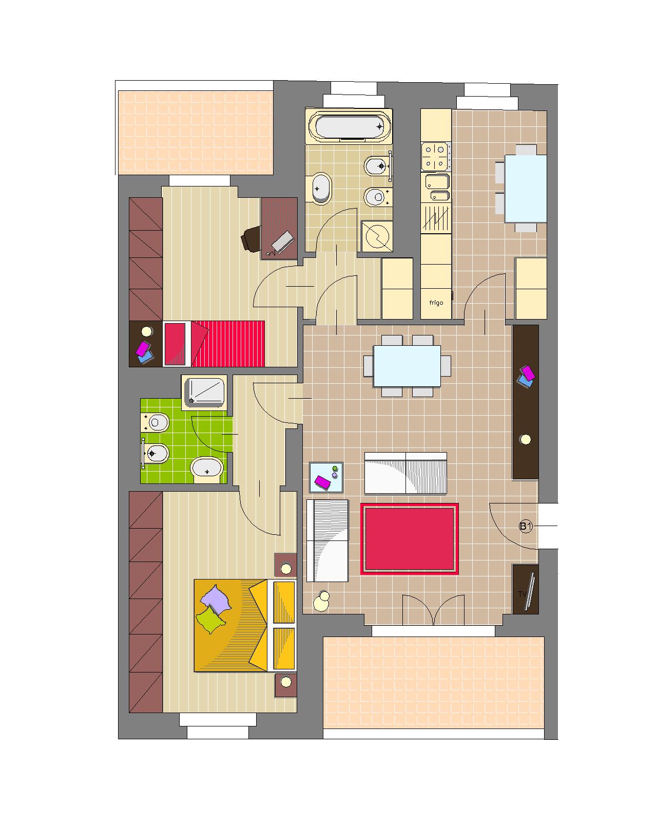 Trilocale - Residenza Esiodo - Precotto vendita trilocali precotto