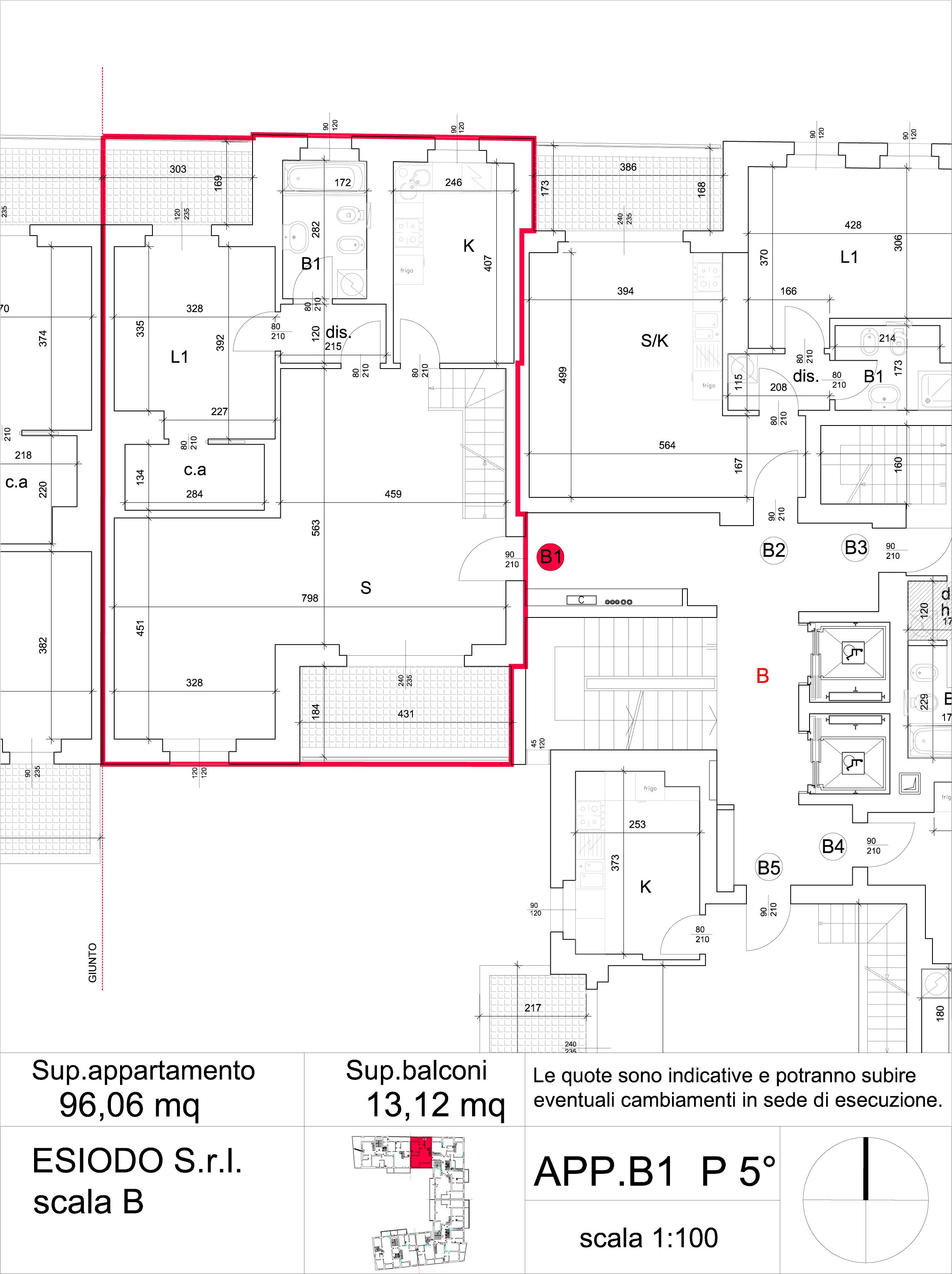 attico nuova costruzione residenza esiodo precotto