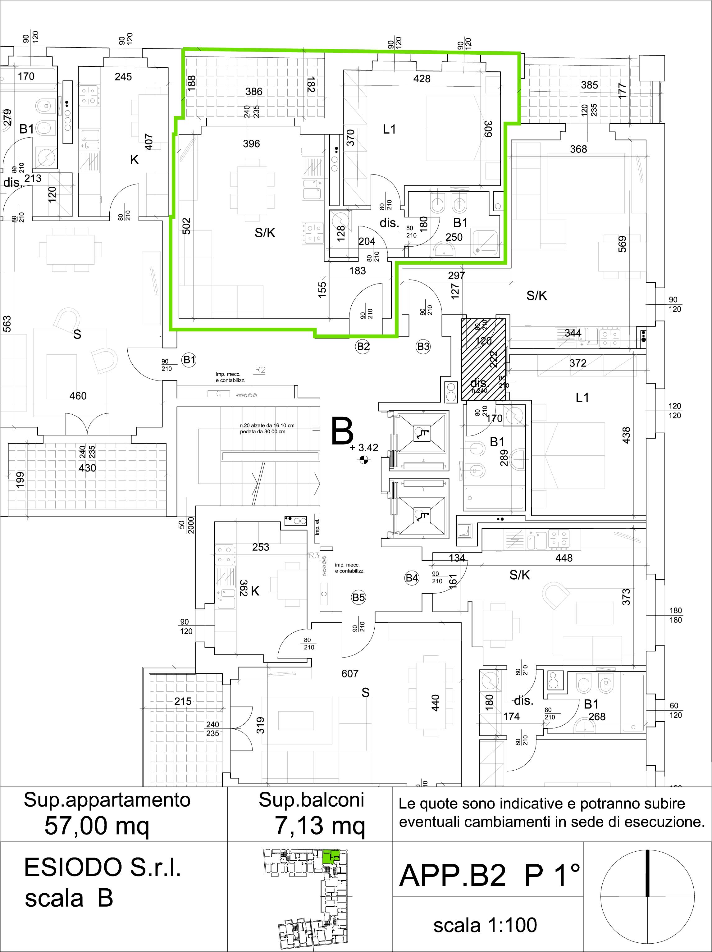 bilocale - Residenza esiodo -  appartamenti precotto