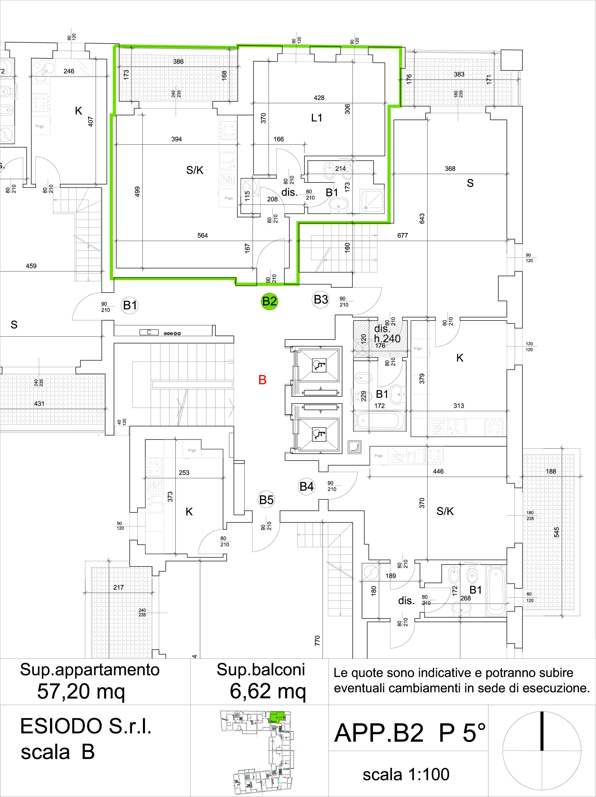 bilocale - Residenza esiodo -  appartamenti precotto