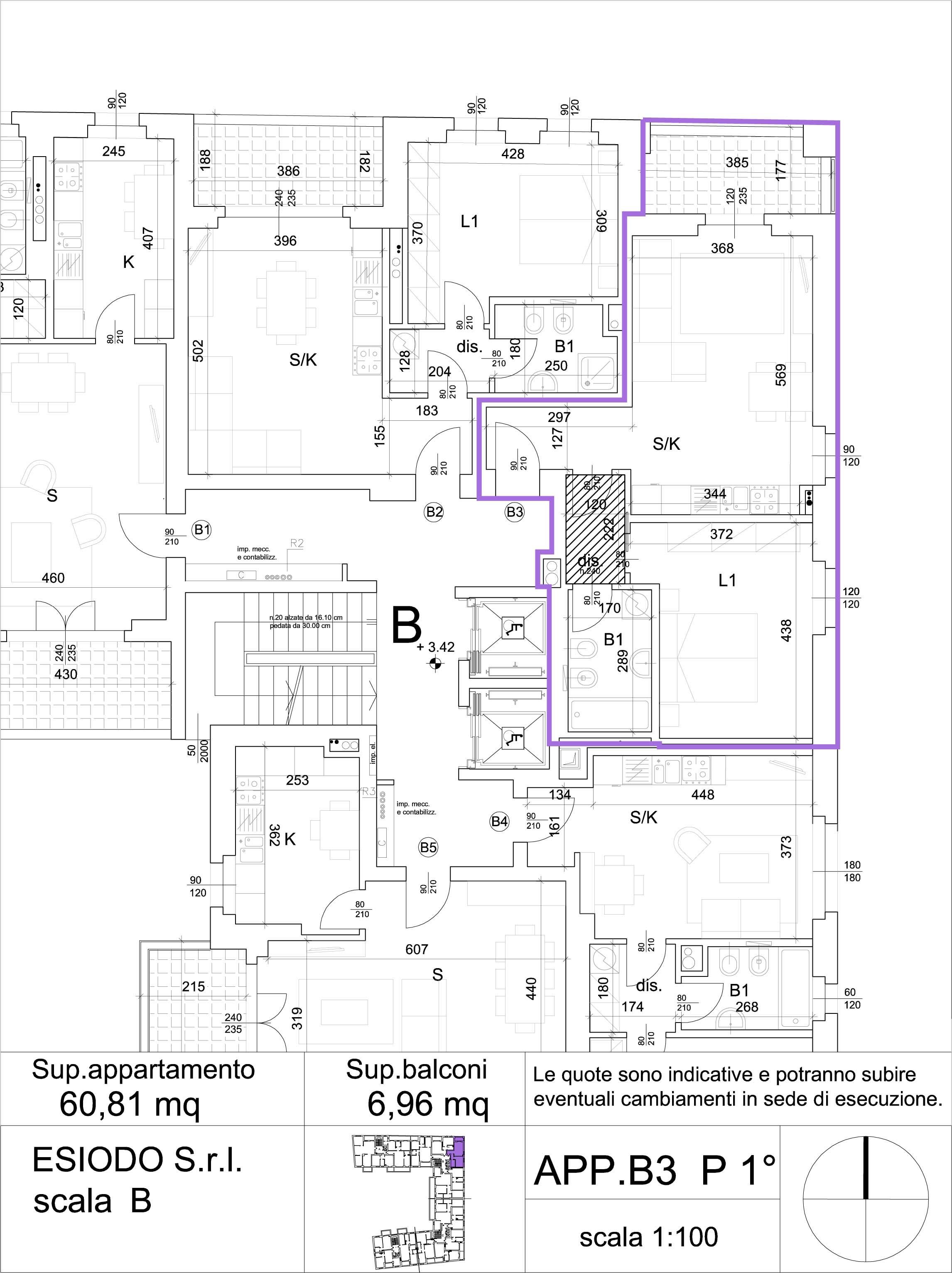 bilocale - Residenza esiodo -  appartamenti precotto