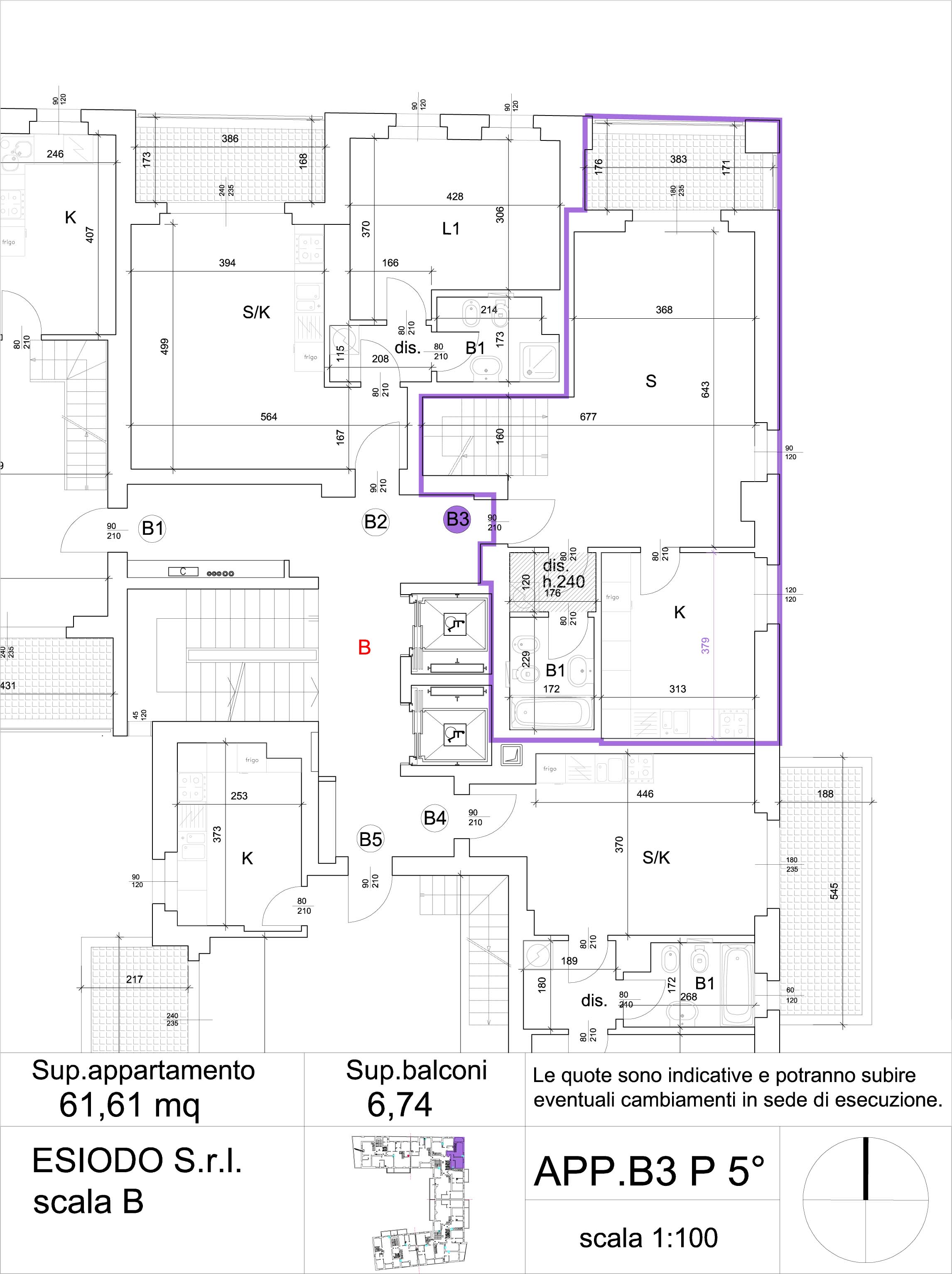 attico nuova costruzione residenza esiodo precotto