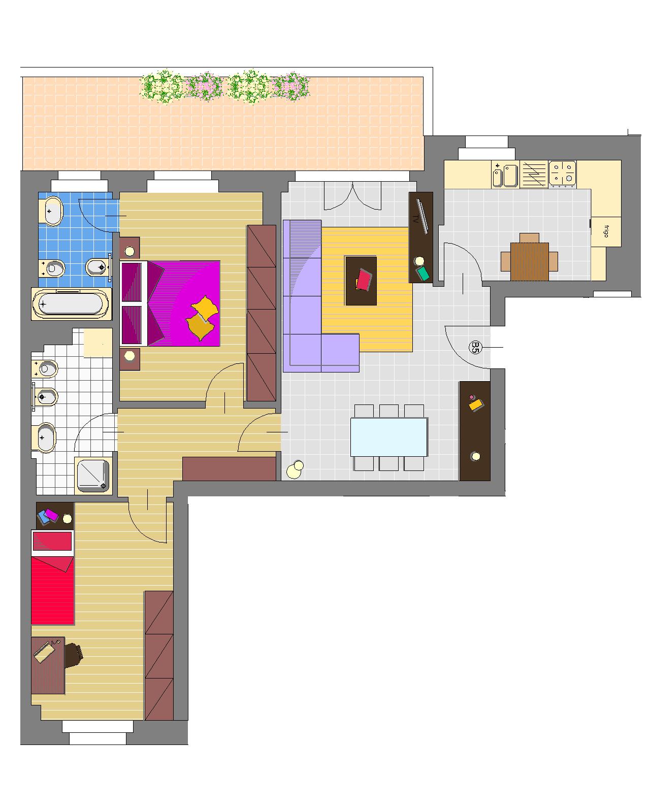 Trilocale - Residenza Esiodo - Precotto vendita trilocali precotto