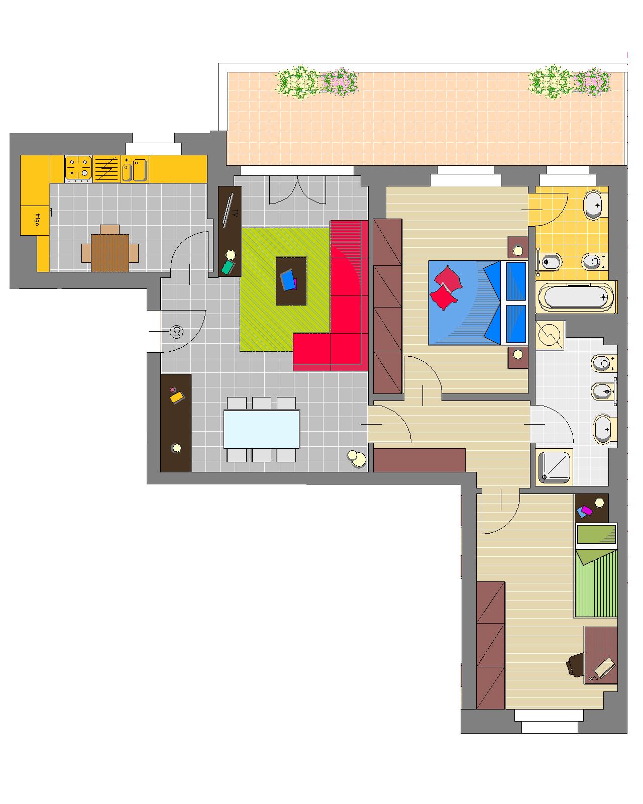 Trilocale - Residenza Esiodo - Precotto vendita trilocali precotto