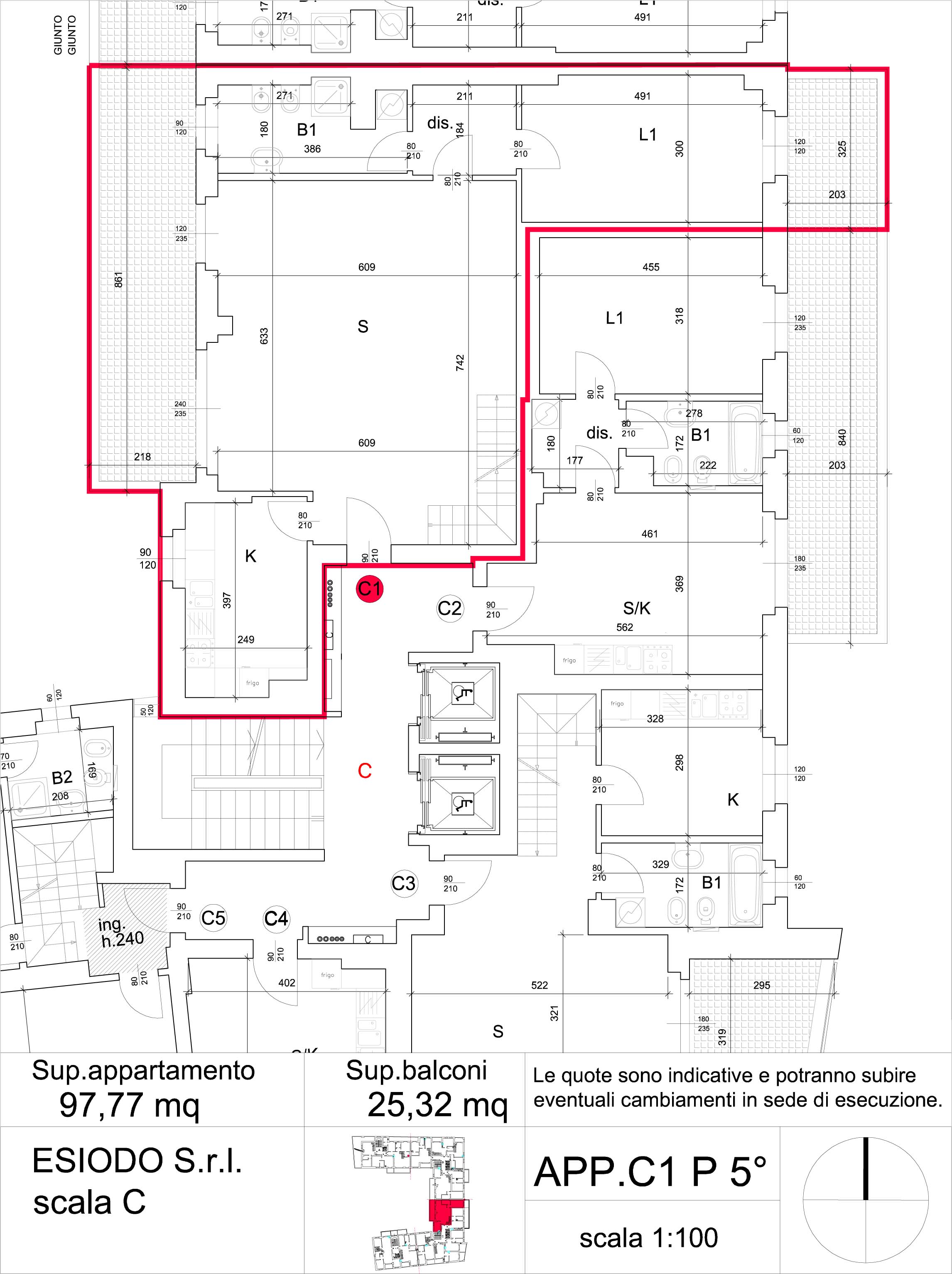 attico nuova costruzione residenza esiodo precotto