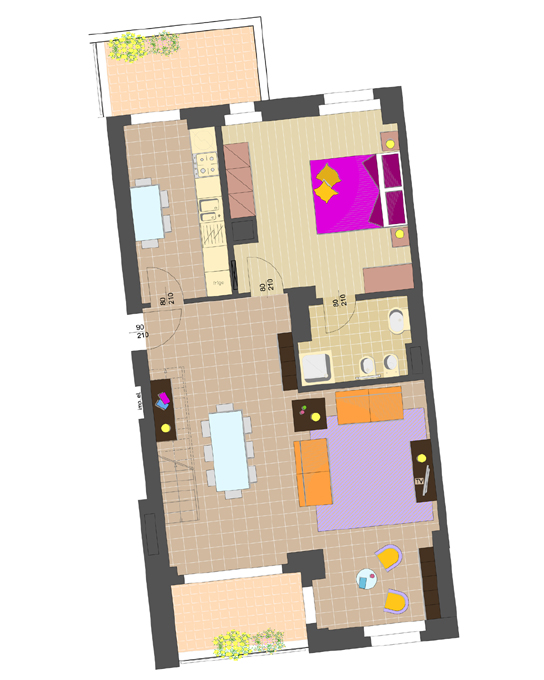 attico - Residenza Esiodo - Precotto vendita attici precotto