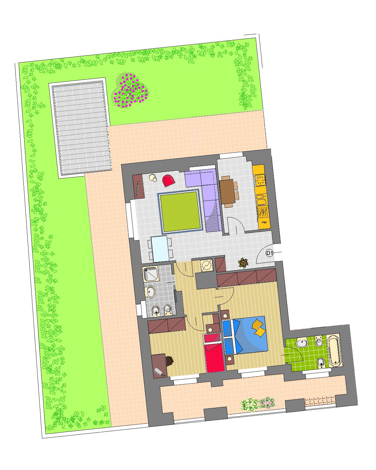 trilocale - Residenza esiodo -  appartamenti precotto