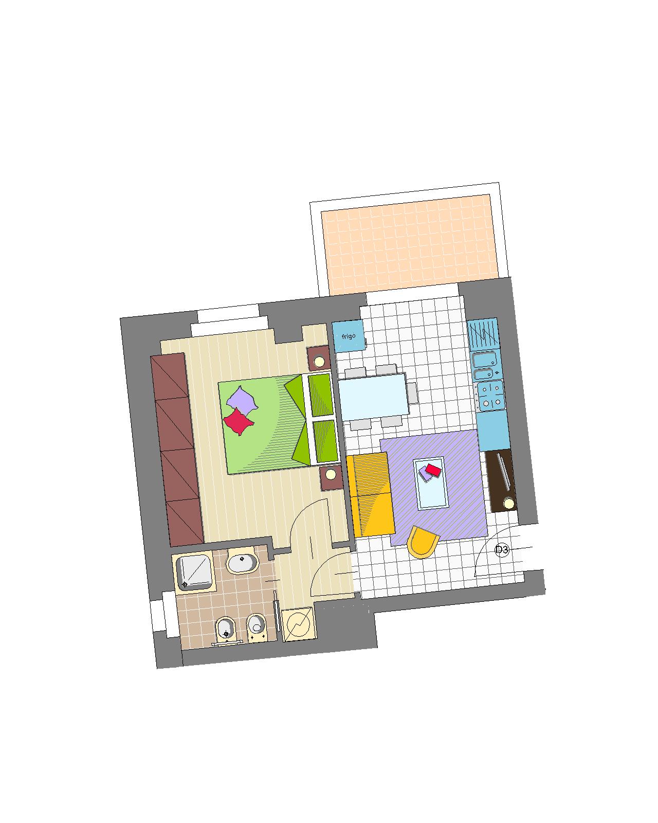 bilocale - Residenza Esiodo - Precotto vendita bilocali precotto