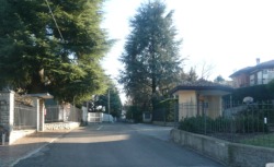Una strada del quartiere della Mandresca